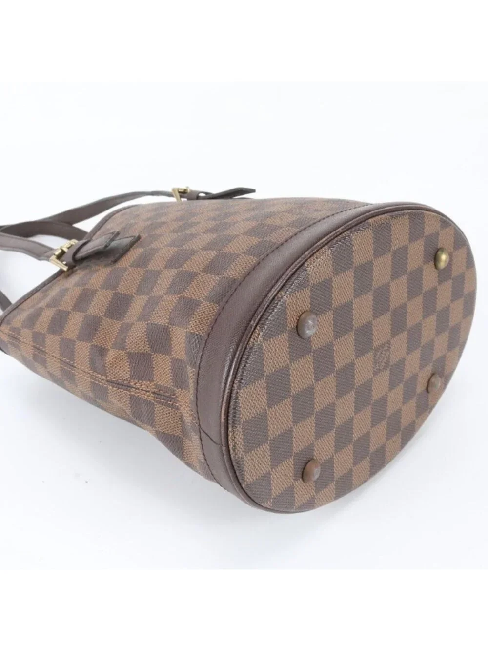 Louis Vuitton Damier Marais Leather Shoulder Bag Tote Hand